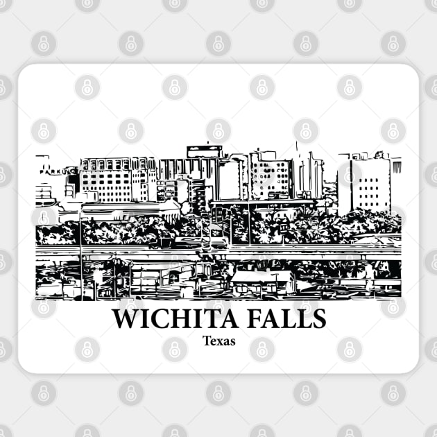 Wichita Falls - Texas Magnet by Lakeric